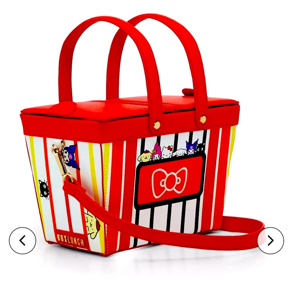 NWT Sanrio Hello Kitty & Friends Kawaii Mart Shopping Basket Crossbody loungefly